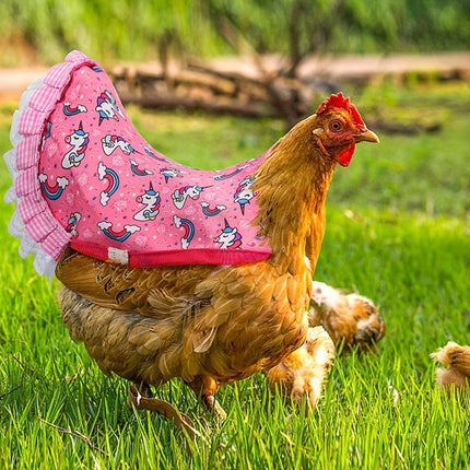 5pcs Pet Feather Protector Hen Apron Poultry Protection Apron for Chickens Birds