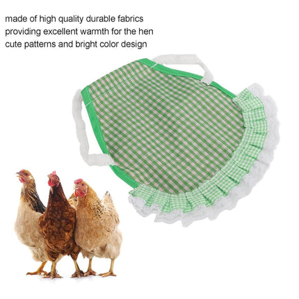 5pcs Pet Feather Protector Hen Apron Poultry Protection Apron for Chickens Birds