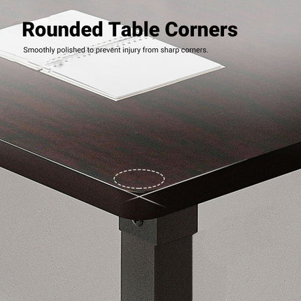 Rectangular Folding Table Sturdy Durable for Home Office Use Space Saving Desk