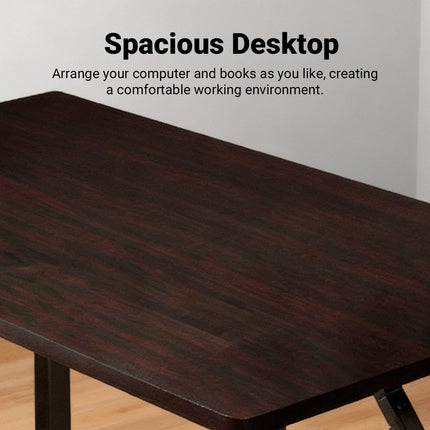 Rectangular Folding Table Sturdy Durable for Home Office Use Space Saving Desk