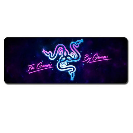 Gaming Keyboard and Mouse Pad Extended Desk Mat 800x300mm Non Slip Base