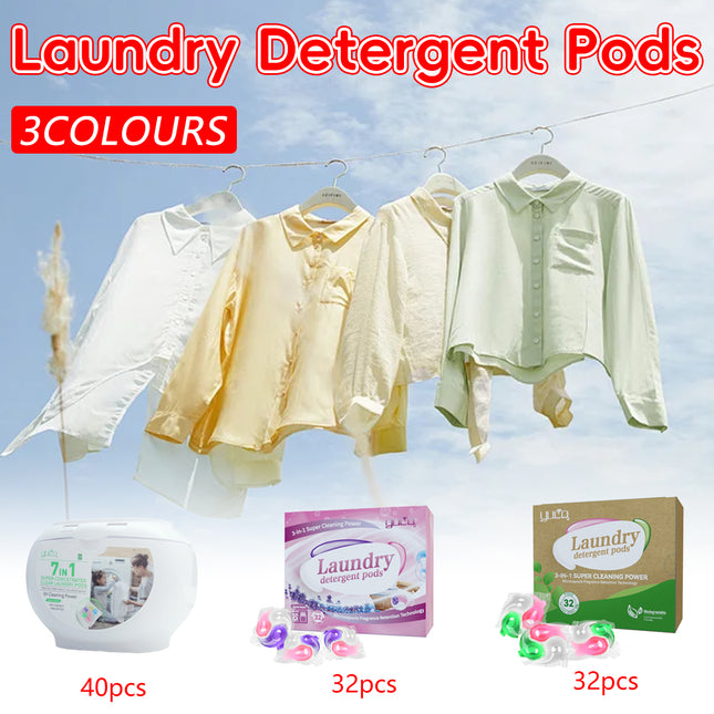 Laundry Detergent Beads Antibacterial Stain Removing Long Lasting Fragrance
