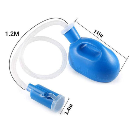 2000ML Portable Male Men Car Urinal Urine Pee Bottle Camping Travel + 1.2M Tube - Aimall