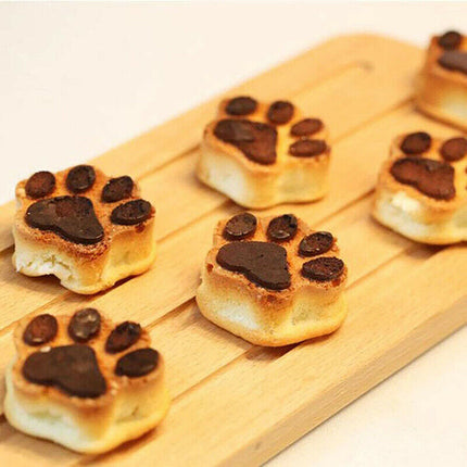 Paw Print Silicone Mold for Chocolate Ice Cubes Jelly Fondant and Baking DIY