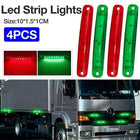 4Pcs New Boat Navigation Lights Waterproof Marine Utility Led Strip Lights Au - Aimall