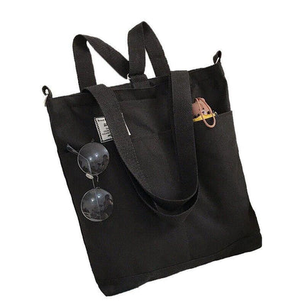 Womens Hobo Large Canvas Shoulder Bag Travel Crossbody Bag Handbag Tote Bag - Aimall