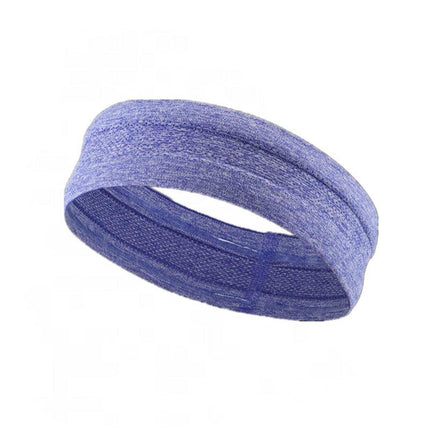 Aolikes Breathable Silicone Anti-Slip Hair Band Fitness Sports Running Headband - Aimall