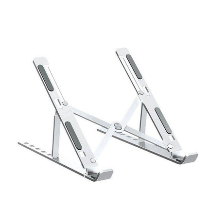 Portable Adjustable Aluminum Alloy Laptop Stand Foldable Desktop Tripod Tray AU - Aimall