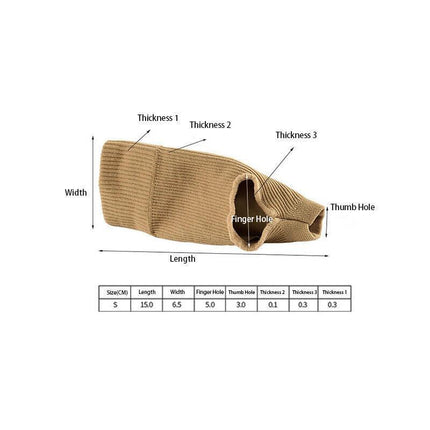 Wrist Thumb Support Tendonitis Hand Brace Basal Joint Sleeves Arthritis Gloves - Aimall