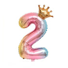 81cm Iridescent Rainbow Foil Balloons 32