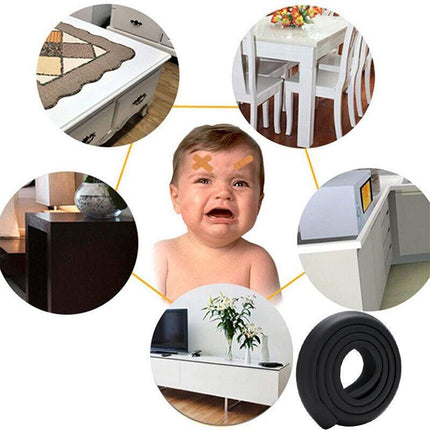 Baby Safety Desk Edge Guard Strip Table Corner Protector Foam Bumper Tape - Aimall
