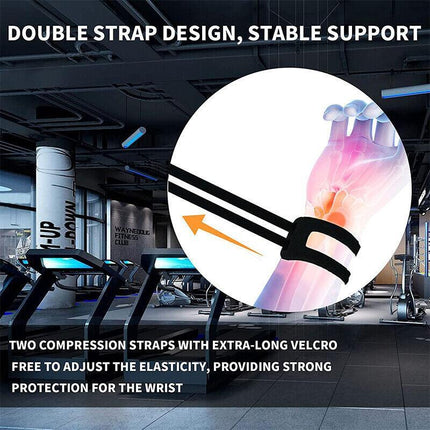 UP TO 2PCS Wrist Band Ulnar Fix Sports Yoga Tear Sprain Protection Pain Injury - Aimall