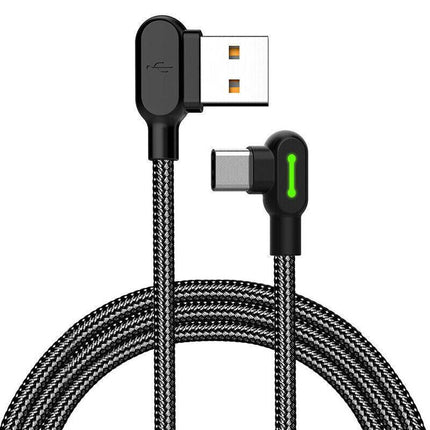 Mcdodo Fast Usb Cable Heavy Duty Charging Syn Charger Type-C 90 Degree Angle Au - Aimall