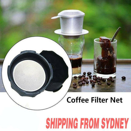 61Mm Metal Stainless Steel Fine Coffee Filter Mesh Compatible With Aeropress Au - Aimall