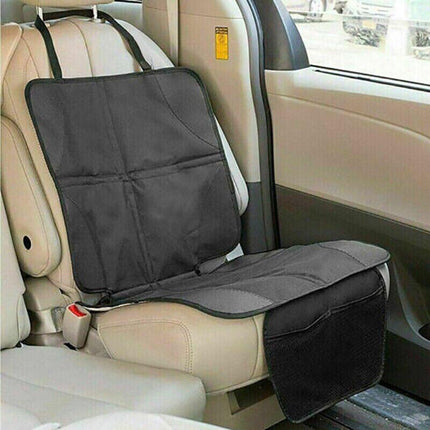 Car Seat Cover Under Child Seat Leather Saver Protector Mat Anti-Slip Safety Au - Aimall