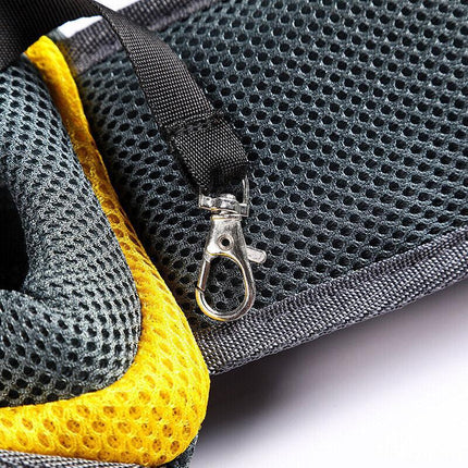 L Size Pet Shoulder Carrier Bag Puppy Cat Dog Travel Sling Backpack Portable - Aimall