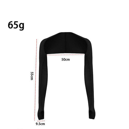 UV Sun Protection Arm Cooling Shawl Sleeves with Finger Hole for Women Outdoor - Aimall