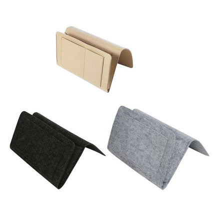 Storage Bag Hanging Sofa Bedside Organizer Caddy Pocket Bed Phone Book Holder AU - Aimall