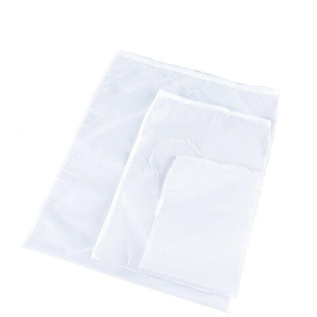 Micron Reusable Nylon Fine Mesh Food Strainer Filter Bag For Nut Milk Coffee - Aimall
