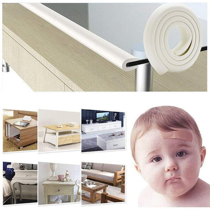 Baby Safety Desk Edge Guard Strip Table Corner Protector Foam Bumper Tape - Aimall