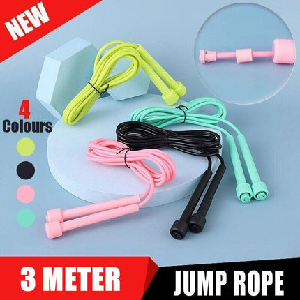 Jumping Mma Boxing Speed Cardio Gym Exercise Fitness Skipping Jump Rope Au - Aimall