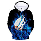 140CM Kids Boys Prestonplayz Flame Hoodie Sweatshirt Jumper Tops Gift 5-10 yrs - Aimall