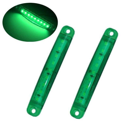 4Pcs New Boat Navigation Lights Waterproof Marine Utility Led Strip Lights Au - Aimall
