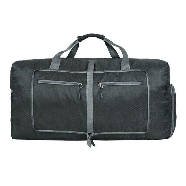 Large Gym Duffel Bags 70L Canvas Travel Bag Waterproof Fitness Shoes Compartment - Aimall