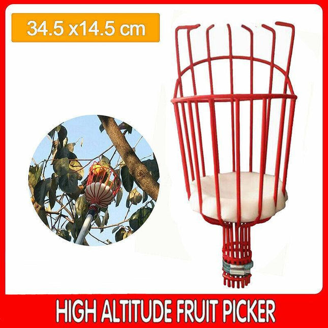 Red Horticultural Convenient Labor Saving Fruit Picker Tool Apple Picking Garden - Aimall