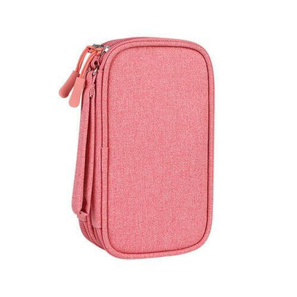 Electronic Accessories Cable Bag Organizer Travel Pouch Storage Cases Charger - Aimall