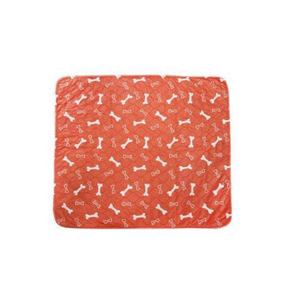 Orange Washable Pet Dog Cat Training Pee Pads Cushion Bed Absorbent Mat - Aimall