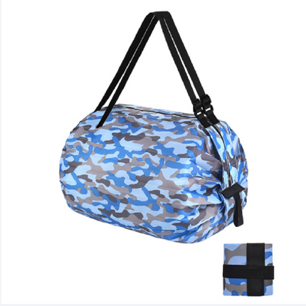 Large Foldable Reusable Shopping Bag Portable Travel Shoulder Grocery Tote Bag