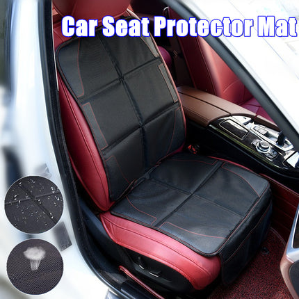 Vehicle Chair Protector Mat Non Slip Waterproof Cover with Storage Pockets