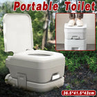 20L Portable Toilet Seat Outdoor Mobile Camping Travel Toilet Compact Easy Clean