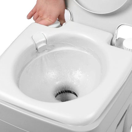 20L Portable Toilet Seat Outdoor Mobile Camping Travel Toilet Compact Easy Clean