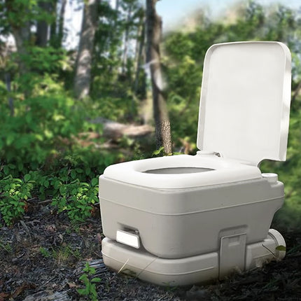 20L Portable Toilet Seat Outdoor Mobile Camping Travel Toilet Compact Easy Clean