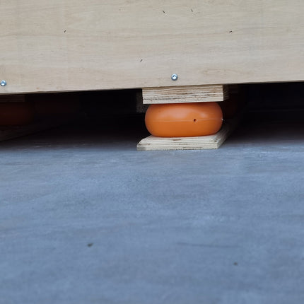 4pcs Wooden Box Shock-Absorbing Balls For Pallet Protection And Cushioning Pads