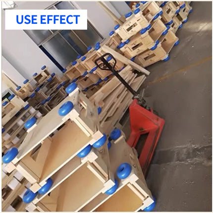 4pcs Wooden Box Shock-Absorbing Balls For Pallet Protection And Cushioning Pads