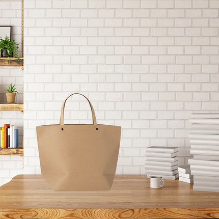 10 PCS Boat Shaped Paper Tote Bag Gift Shopping Bag for Clothing Recyclable