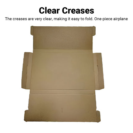 50PCS Kraft Paper Shipping Boxes for Ecommerce Shipping Packing Drop-Resistant