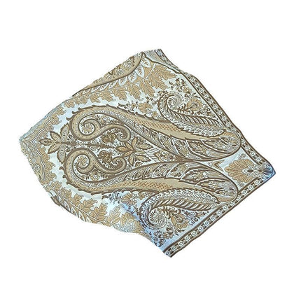 Square Silk Feel Satin Scarf Small Vintage Head Neck Hair Tie Band Women Elegant - Aimall