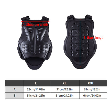 Motorcycle Protective Gear Back Protector Shockproof Breathable