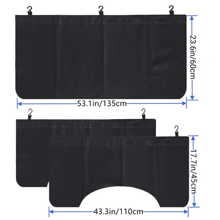 Car Repair 3PCS Fender Cover Mat Auto Maintenance Wrap Film Protection Pad