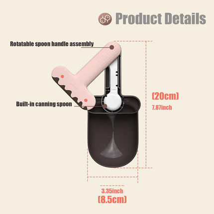 Pet Food Spoon Multifunctional Can Spoon Dog Shovel Ice Cream Cat Spoon Safe