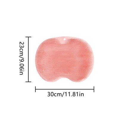 Foot Back Body Scrubber Massager Pad Shower Bath Exfoliating Brush Cleaning Mat