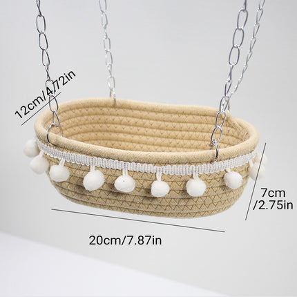 Small Pet Hammock For Hamster Guinea Pig Rat Ferret Cage Hanging Bed Nest