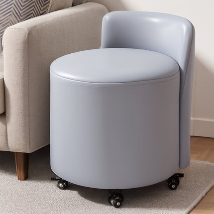 Universal Wheel Low Chair Backrest Light Soft Bag Sofa Shoe Changing Stool