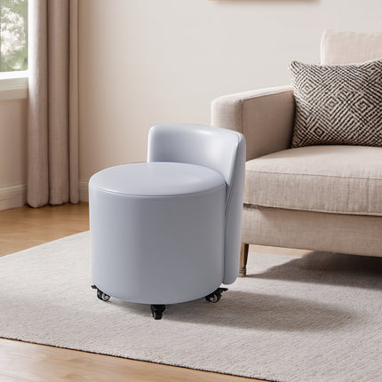 Universal Wheel Low Chair Backrest Light Soft Bag Sofa Shoe Changing Stool