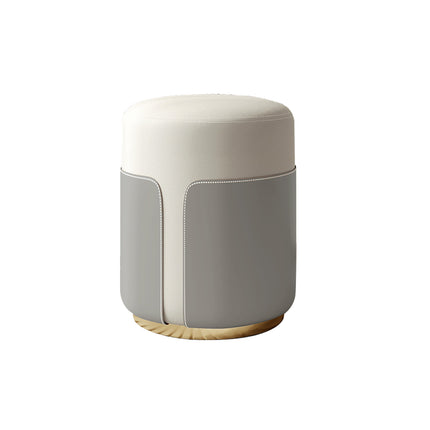 Small Round Stool Living Room Fashionable Sofa Stool Modern Compact Footrest