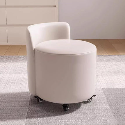 Universal Wheel Low Chair Backrest Light Soft Bag Sofa Shoe Changing Stool
